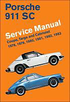 Livre Relié Porsche 911 SC Service Manual 1978, 1979, 1980, 1981, 1982, 1983 de 