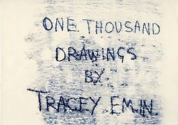 Livre Relié One Thousand Drawings de Tracey Emin