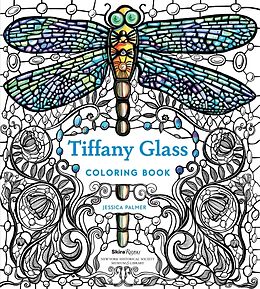 Kartonierter Einband Tiffany Glass Coloring Book von Jessica Palmer, The New York Historical Society