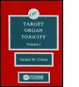 Fester Einband Target Organ Toxicity, Volume I von Cohen