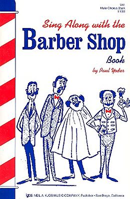  Notenblätter Sing along with the Barber Shop
