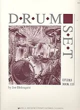 Joe Holmquist Notenblätter Drum Set Etudes Vol.3
