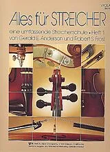 Gerald E. Anderson Notenblätter Alles für Streicher Band 1
