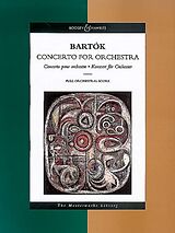 Béla Bartók Notenblätter Konzert