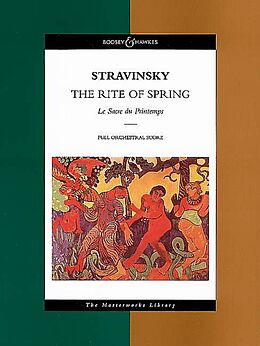 Igor Strawinsky Notenblätter The Rite of Spring