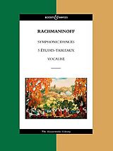 Sergei Rachmaninoff Notenblätter Symphonische Tänze/5 Etudes tableaux/Vocalise