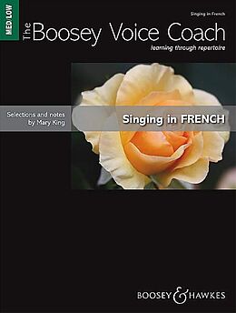  Notenblätter The Boosey Voice Coach - Singing in French