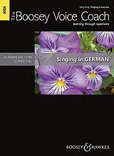  Notenblätter The Boosey Voice Coach - Singing in German