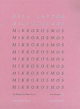 Béla Bartók Notenblätter Mikrokosmos Band 2 (Nr.37-66)