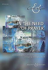  Notenblätter In the need of prayer