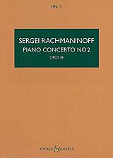 Sergei Rachmaninoff Notenblätter Konzert c-Moll Nr.2 op.18