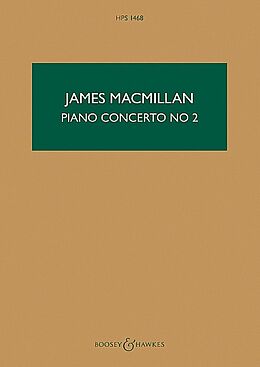 James MacMillan Notenblätter Piano Concerto No. 2 HPS 1468