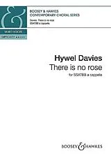 Hywel Davies Notenblätter There is no rose