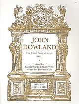 John Dowland Notenblätter The third Book of Songs (1603)