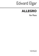 Edward Elgar Notenblätter Allegro