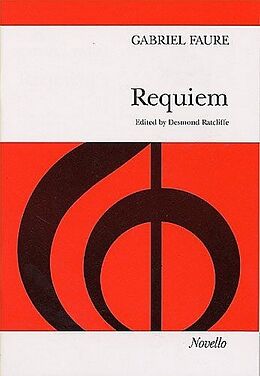 Gabriel Urbain Fauré Notenblätter Requiem for soprano and baritone