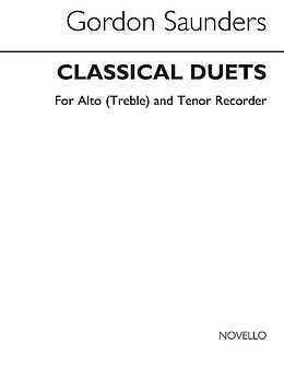 Gordon Saunders Notenblätter Classical Duets for Treble