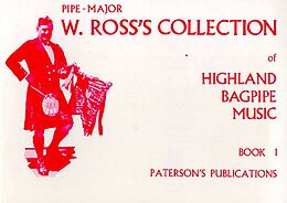  Notenblätter W. Ross collection of highland bagpipe
