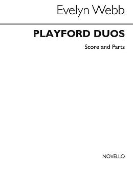  Notenblätter Playford Duos for 2 recorders (AT)