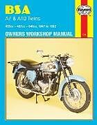 Couverture cartonnée BSA A7 & A10 Twins (47 - 62) Haynes Repair Manual de Haynes Publishing