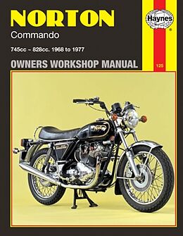 Couverture cartonnée Norton Commando (68 - 77) Haynes Repair Manual de Haynes Publishing