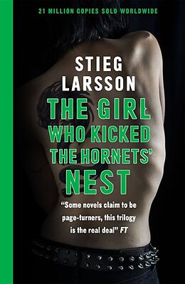 Couverture cartonnée The Girl Who Kicked the Hornets' Nest de Stieg Larsson