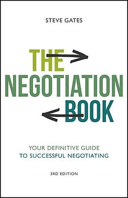 Couverture cartonnée The Negotiation Book de Steve Gates