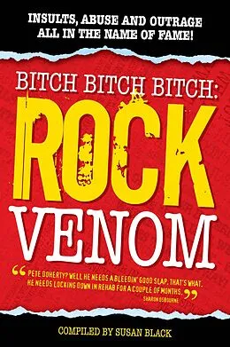E-Book (epub) Rock Venom: Insults, Abuse and Outrage von Susan Black