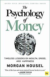 Couverture cartonnée The Psychology of Money de Morgan Housel