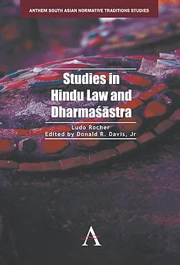 PDF Studies in Hindu Law and Dharmasastra von Ludo Rocher