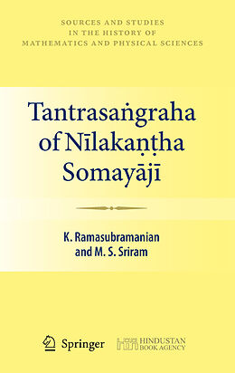 E-Book (pdf) Tantrasa graha of Nilaka  ha Somayaji von K. Ramasubramanian, M. S. Sriram