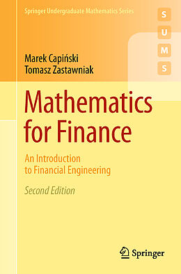 Couverture cartonnée Mathematics for Finance de Capi&, Tomasz Zastawniak