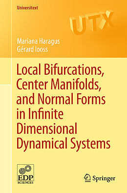 Kartonierter Einband Local Bifurcations, Center Manifolds, and Normal Forms in Infinite-Dimensional Dynamical Systems von Mariana Haragus, Gérard Iooss