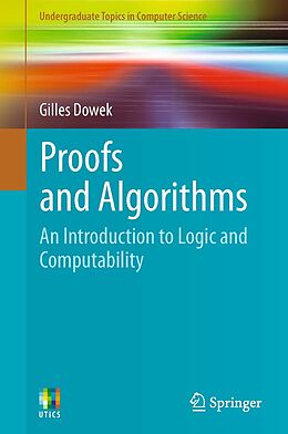 eBook (pdf) Proofs and Algorithms de Gilles Dowek