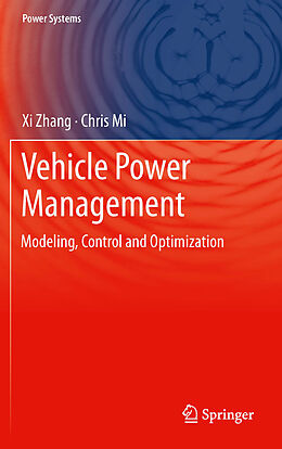 eBook (pdf) Vehicle Power Management de Xi Zhang, Chris Mi