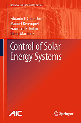 Fester Einband Control of Solar Energy Systems von Eduardo F. Camacho, Diego Martínez, Francisco R. Rubio