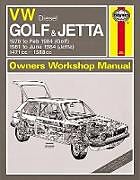 Couverture cartonnée VW Golf & Jetta Mk 1 Diesel (78 - 84) Haynes Repair Manual de Haynes Publishing