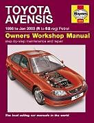 Kartonierter Einband Toyota Avensis Petrol (98 - Jan 03) Haynes Repair Manual von Haynes Publishing