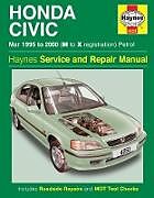 Couverture cartonnée Honda Civic Petrol (Mar 95 - 00) Haynes Repair Manual de Haynes Publishing