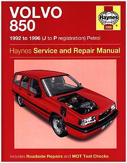 Couverture cartonnée Volvo 850 Petrol (92 - 96) Haynes Repair Manual de Haynes Publishing