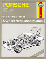 Couverture cartonnée Porsche 924 & 924 Turbo (76 - 85) Haynes Repair Manual de Haynes Publishing