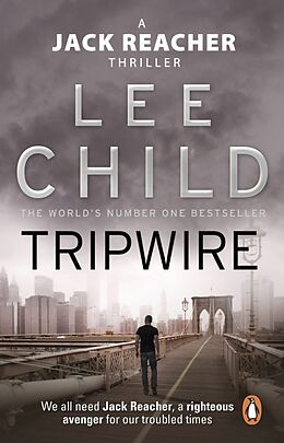 Kartonierter Einband Tripwire von Lee Child