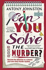 Kartonierter Einband Can You Solve the Murder? von Antony Johnston