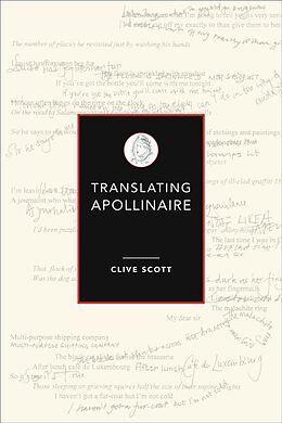 Fester Einband Translating Apollinaire von Prof. Clive Scott