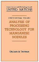 Fester Einband Analysis of Processing Technology for Manganese Nodules von Nations United