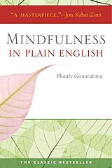 Kartonierter Einband (Kt) Mindfulness in Plain English von Bhante Henepola Gunaratana