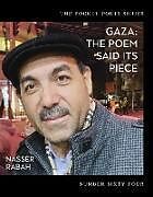 Couverture cartonnée Gaza de Nasser Rabah