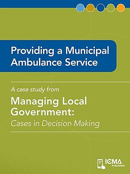 E-Book (epub) Providing a Municipal Ambulance Service von Daniel A. Allen