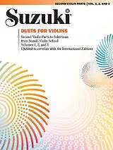 Shinichi Suzuki Notenblätter Suzuki - Duets