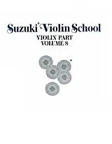 Shinichi Suzuki Notenblätter Suzuki Violin School vol.8